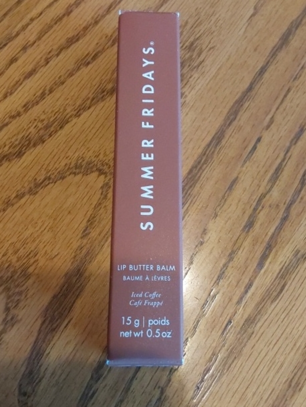 Summer Fridays Lip Butter Balm in Iced Coffee Brown